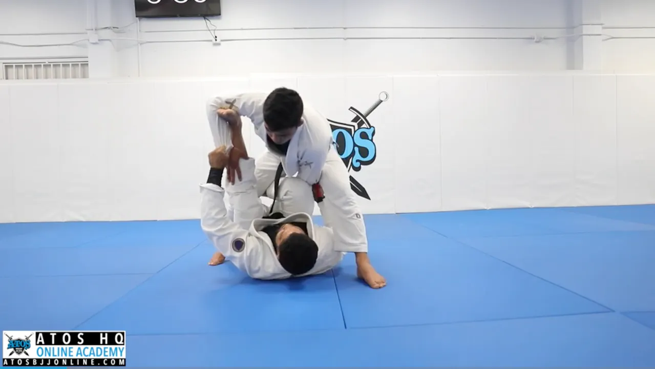 Reverse De La Riva Spider Guard Sweeps + Submission Options - Andre ...