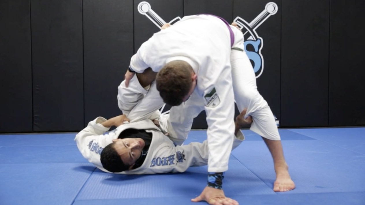 Basic Double Pant Grip One Leg X Sweep 