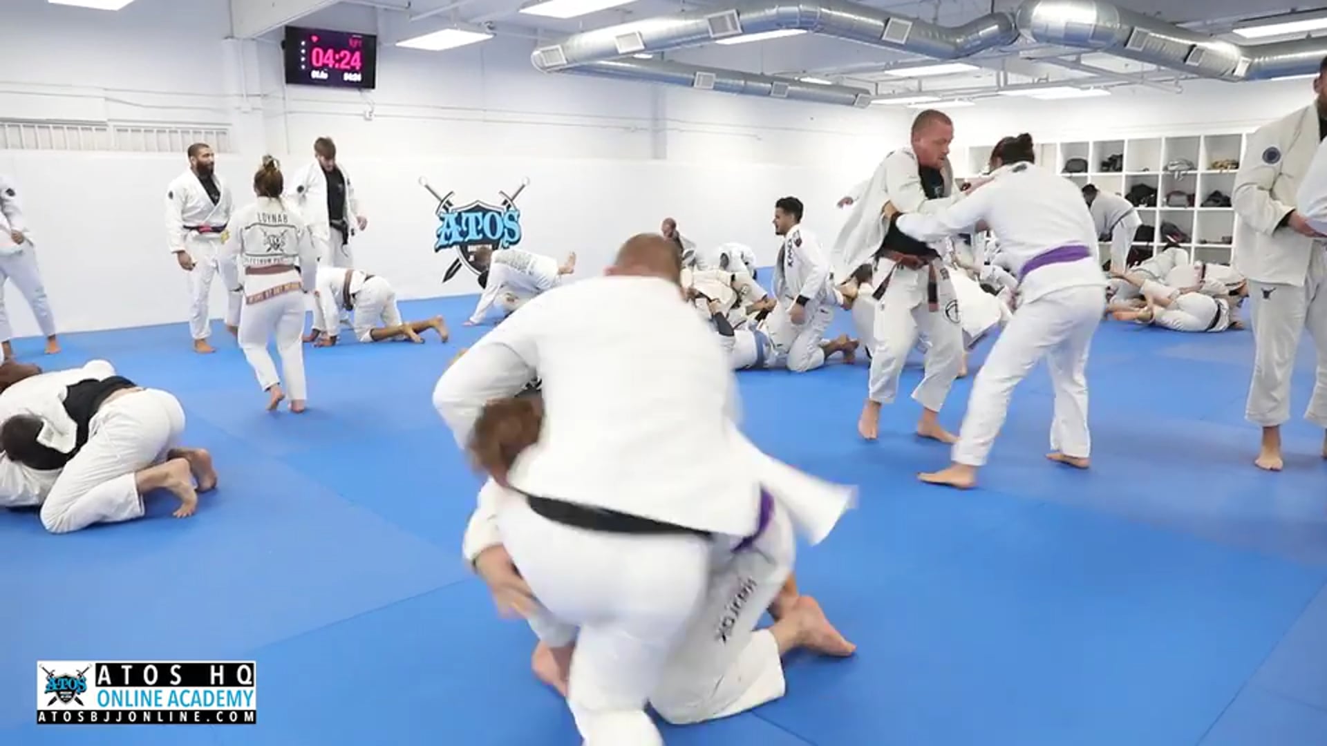 Highlight - UFC Lightweight Brad Riddell Sparring at Atos HQ