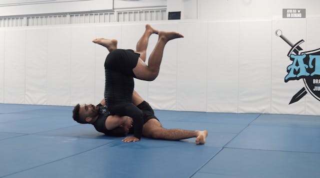 Front Head Lock Countering Opponent's...