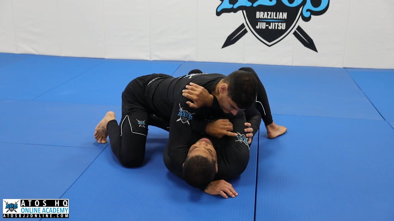 Basic Side Control Escape Using The Frame Atos Bjj Ondemand 7504