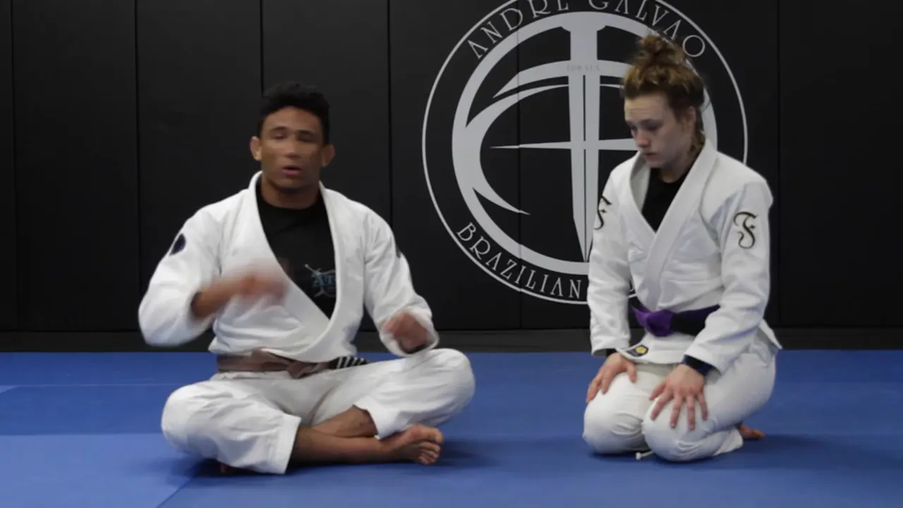 Sweep From Single Leg X - Dominique Bell - Atos BJJ OnDemand