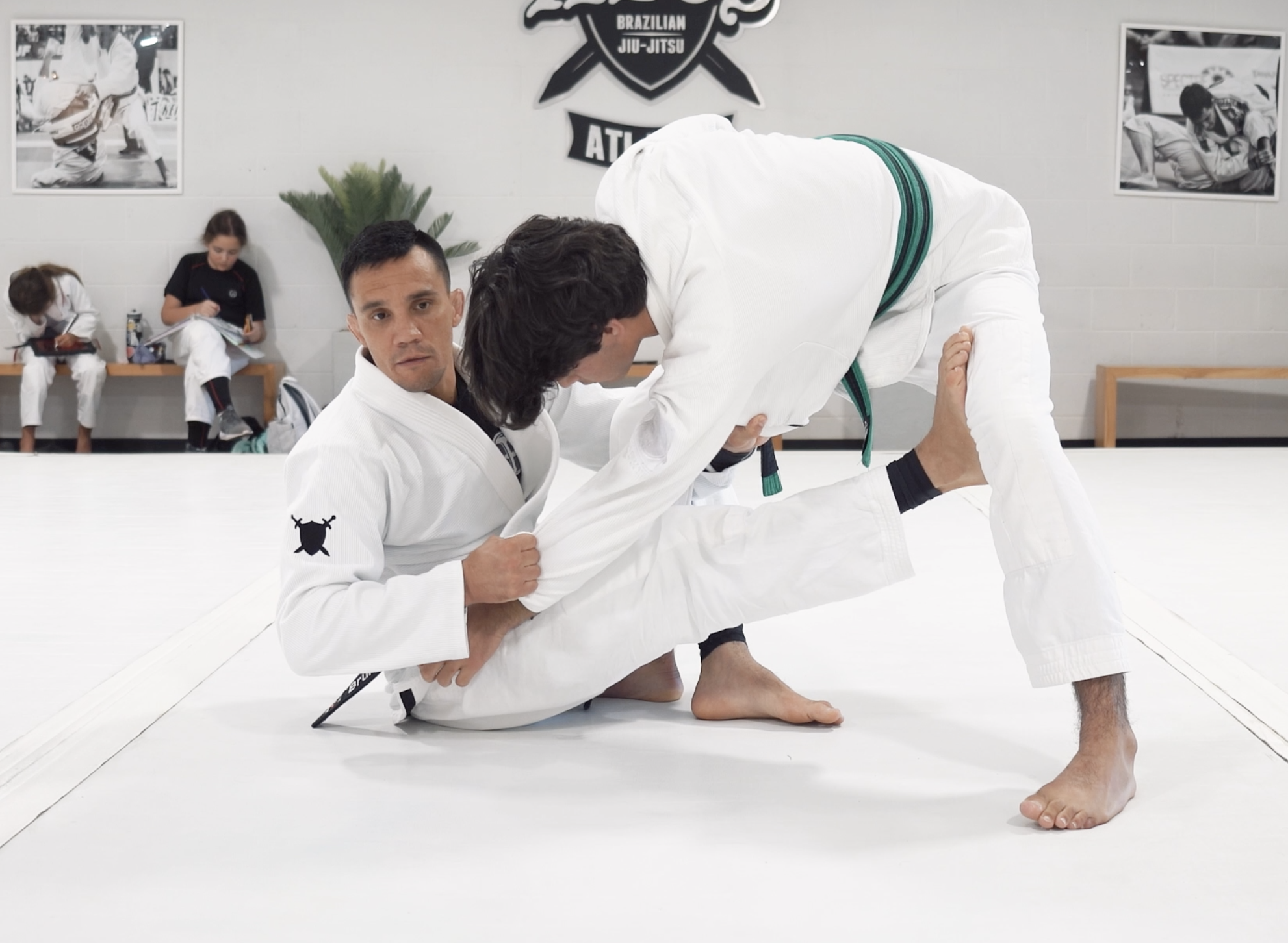 Sit Up Guard to Single Leg X