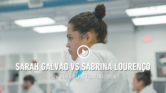 Sarah Galvao Will Make Her Debut At The 2024 IBJJF GP 🔥