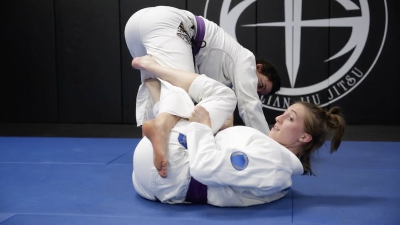 Modified Single Leg X Sweep From DLR Guard Atos BJJ OnDemand