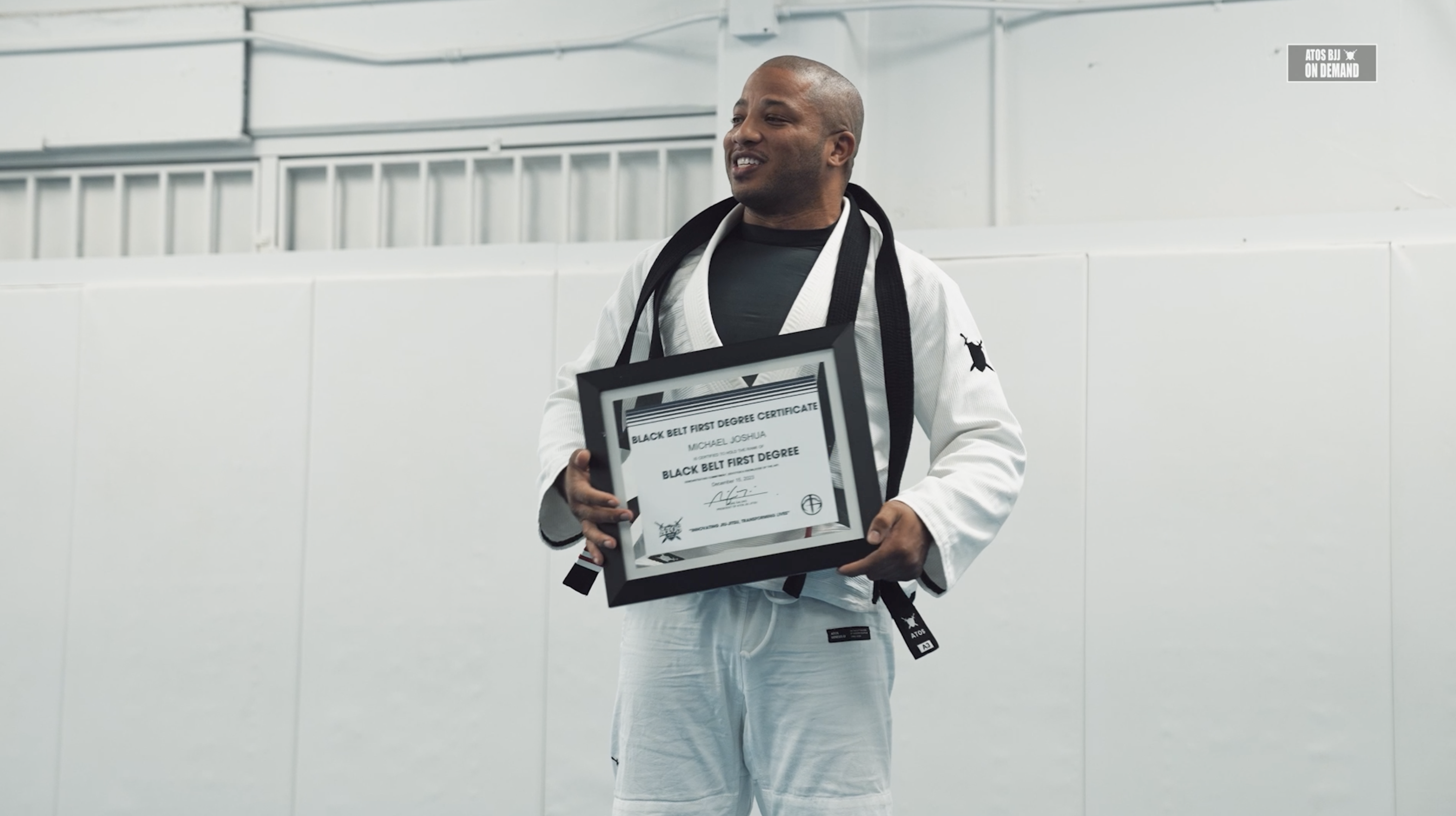 Michael Joshua Black Belt 1st Degree Promotion