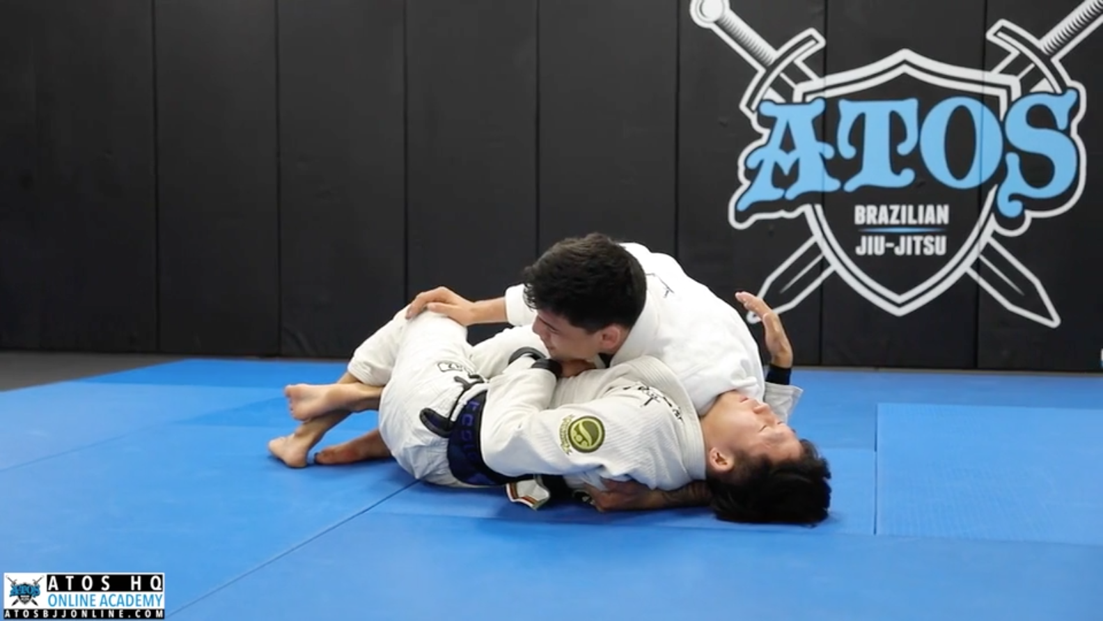 Half Guard Pass with Cross Face + Brabo Choke
