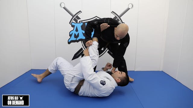 Using the Lapel to Sweep From 50/50 or Finishing with Knee Bar