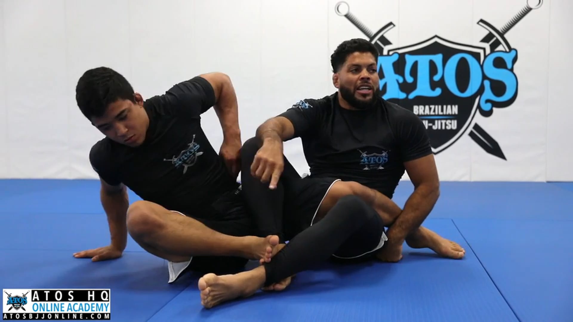 Honey Hole Set Up From Shin-to-Shin + Calf Slice and Back Take Option