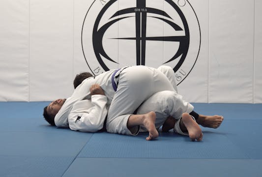 Half Guard Recovery From Chest on Chest