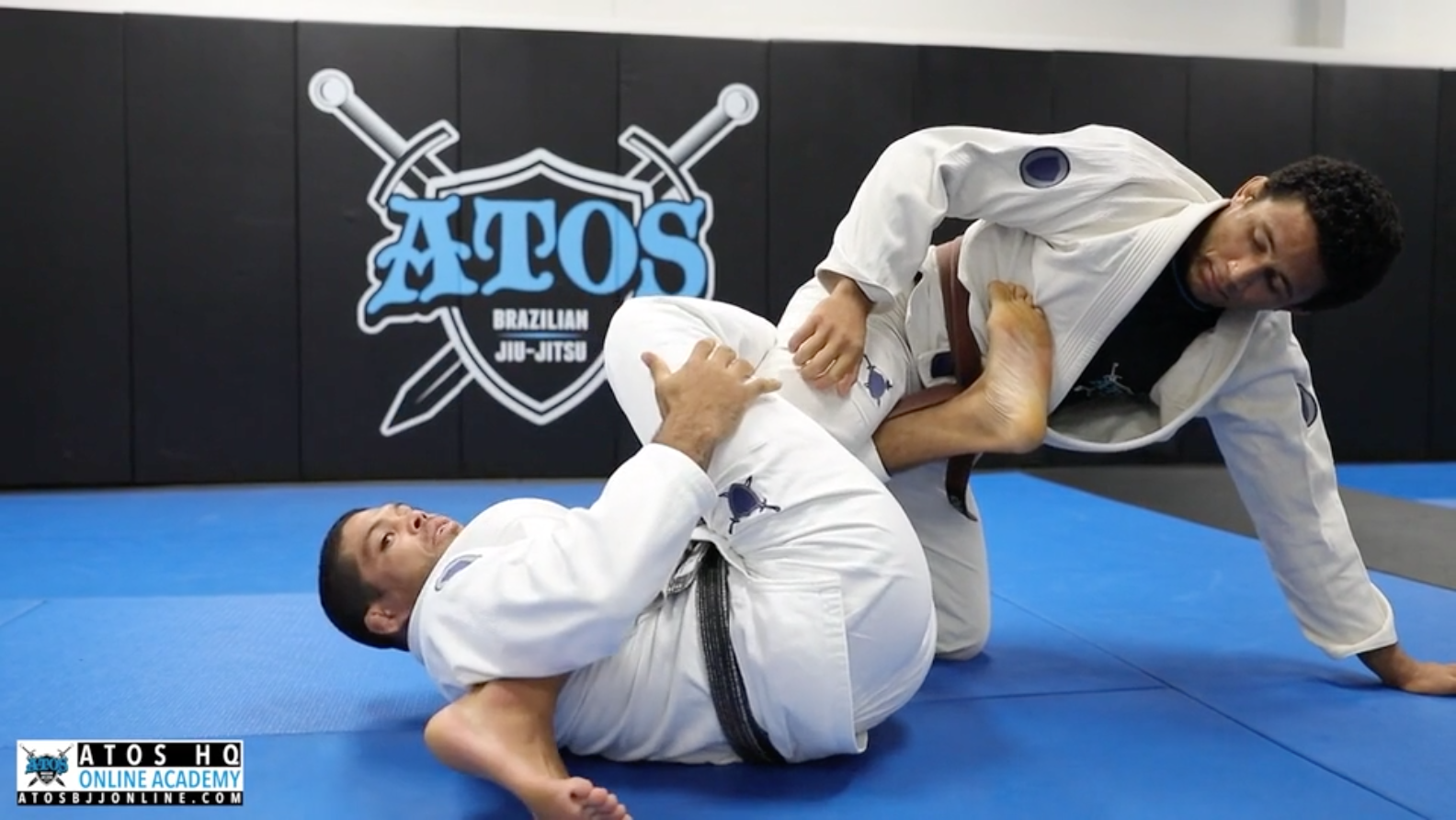 Setting Up the Knee Bar from Spider Guard + Calf Slice & Crab Ride Option