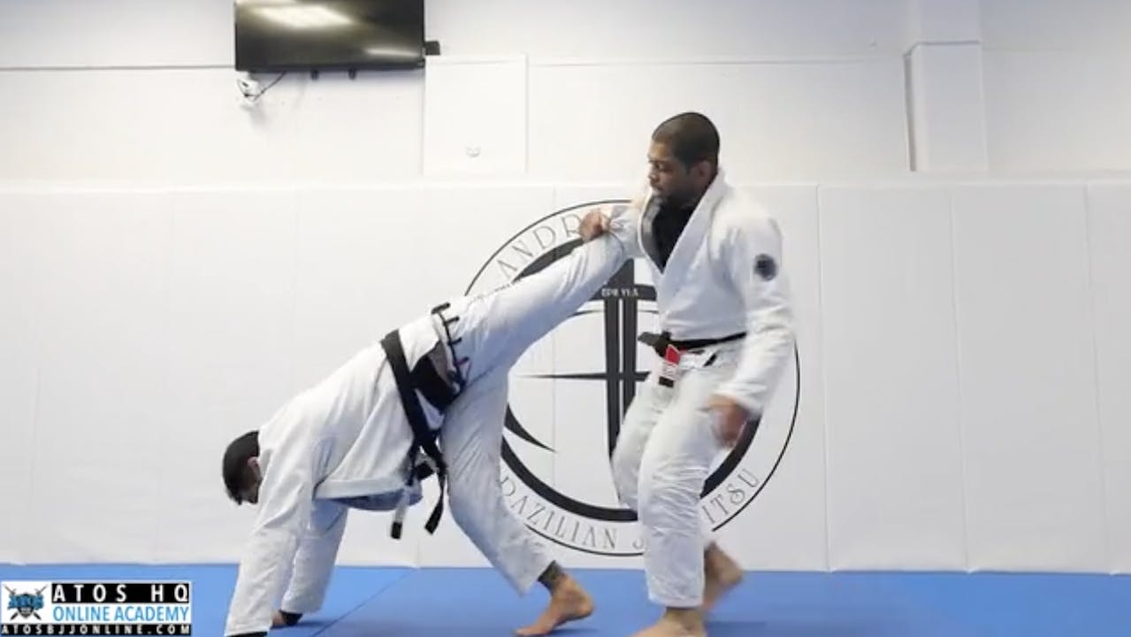 X Guard Sweeps & Variations + Knee Bar Attack From Modified Knee Shield