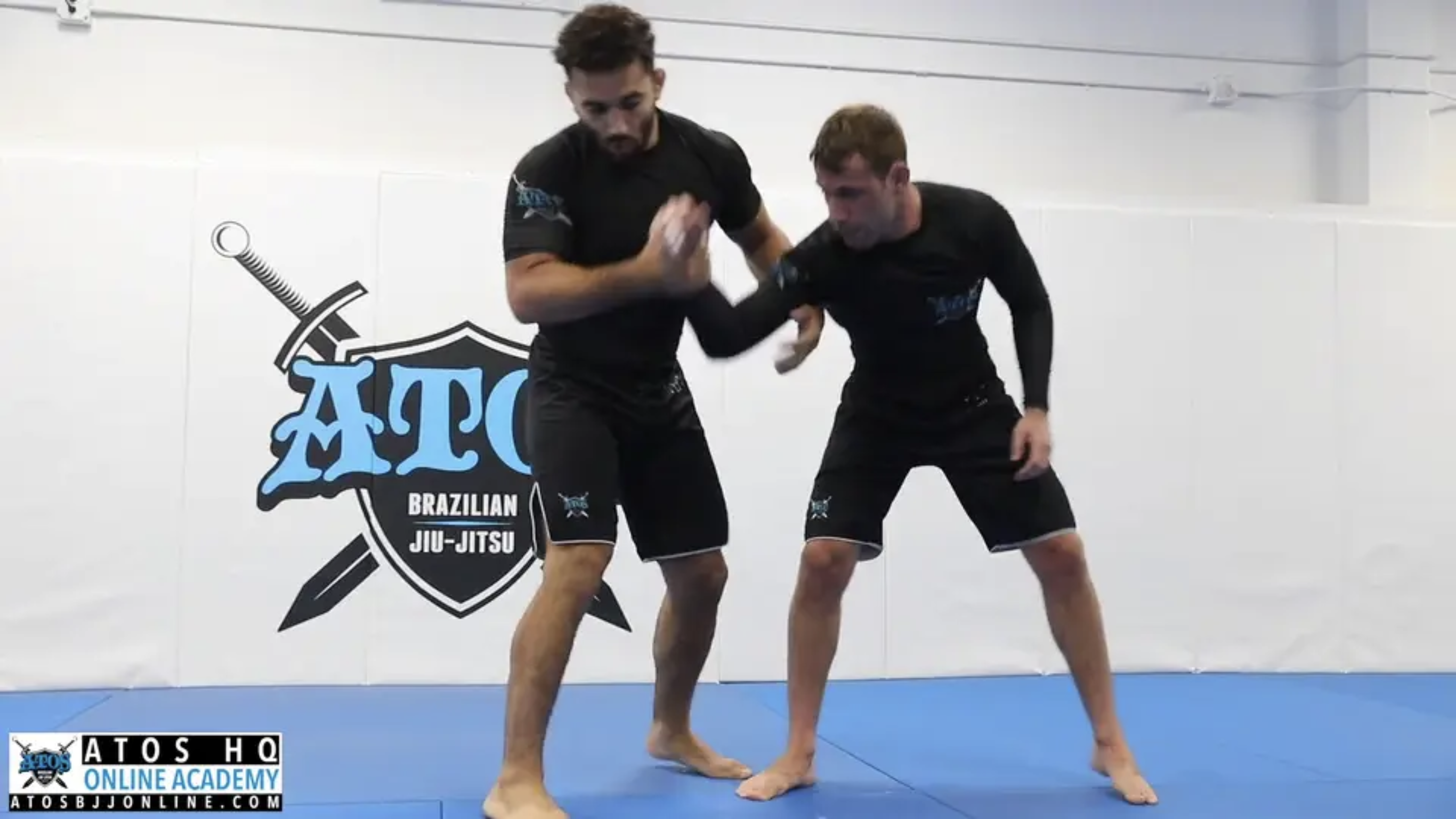 Russian Tie to Single Leg With the Option to Foot Sweep Drag