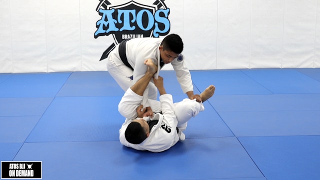 Passing the Collar & Sleeve Guard to Leg Drag