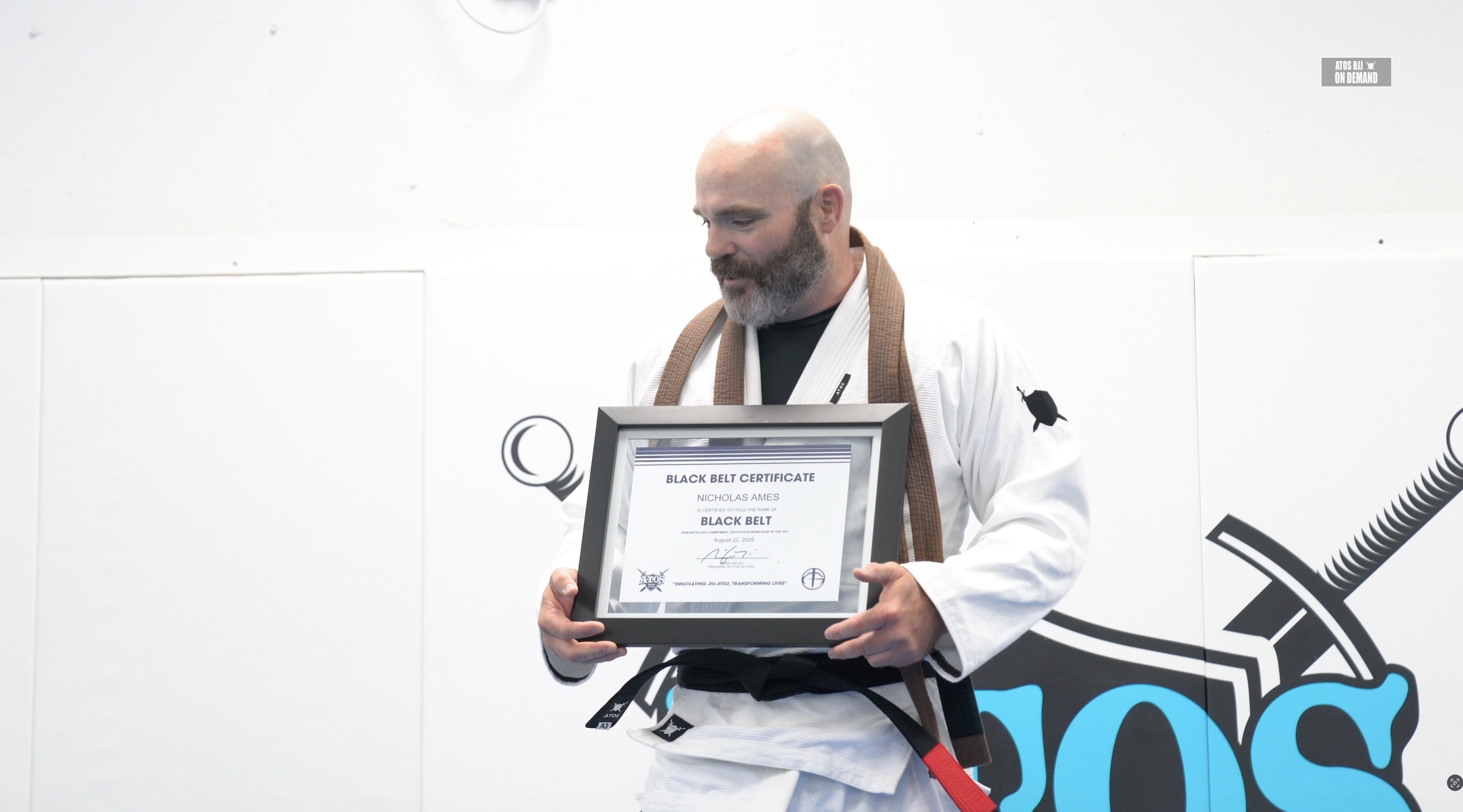 Black Belt Promotion - Nicholas Ames 