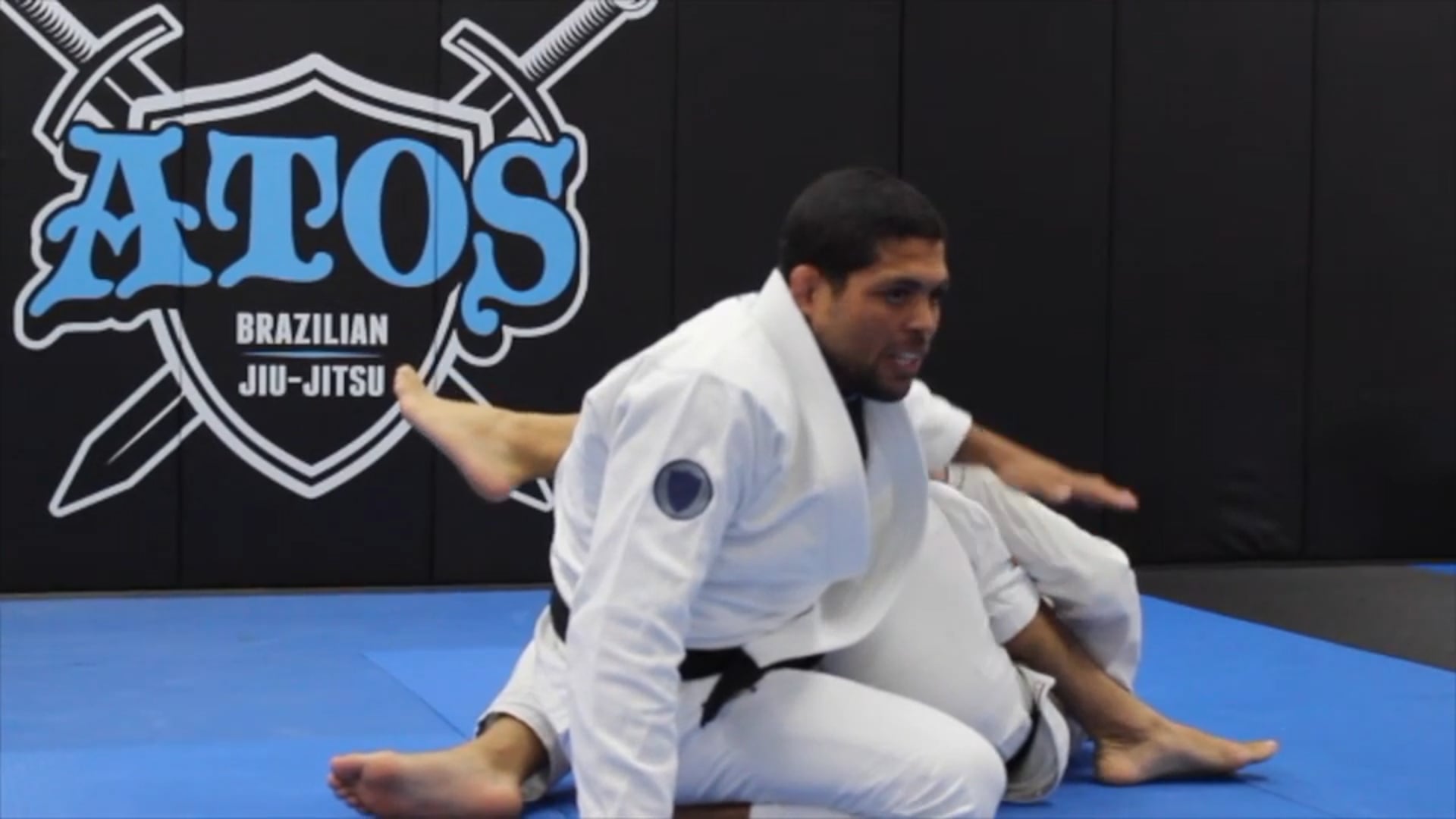 The "Lassoplata" With "K" Guard Sweep Attack Option To Leg Drag Come Up