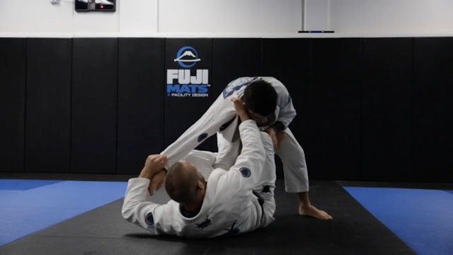 Sweeping From the De la Riva Guard Into Submission 