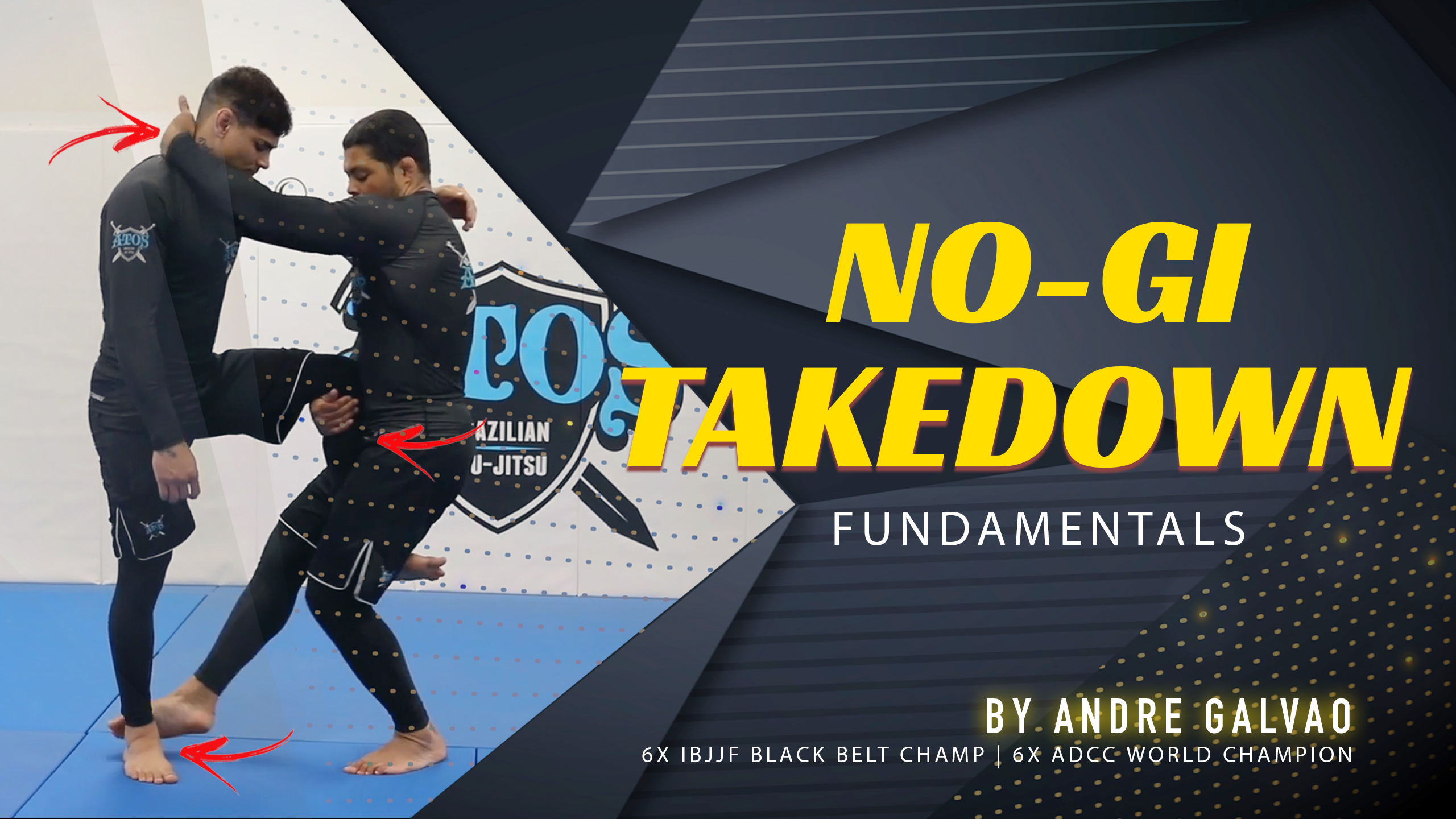 No-Gi Takedown Fundamentals By Andre Galvao