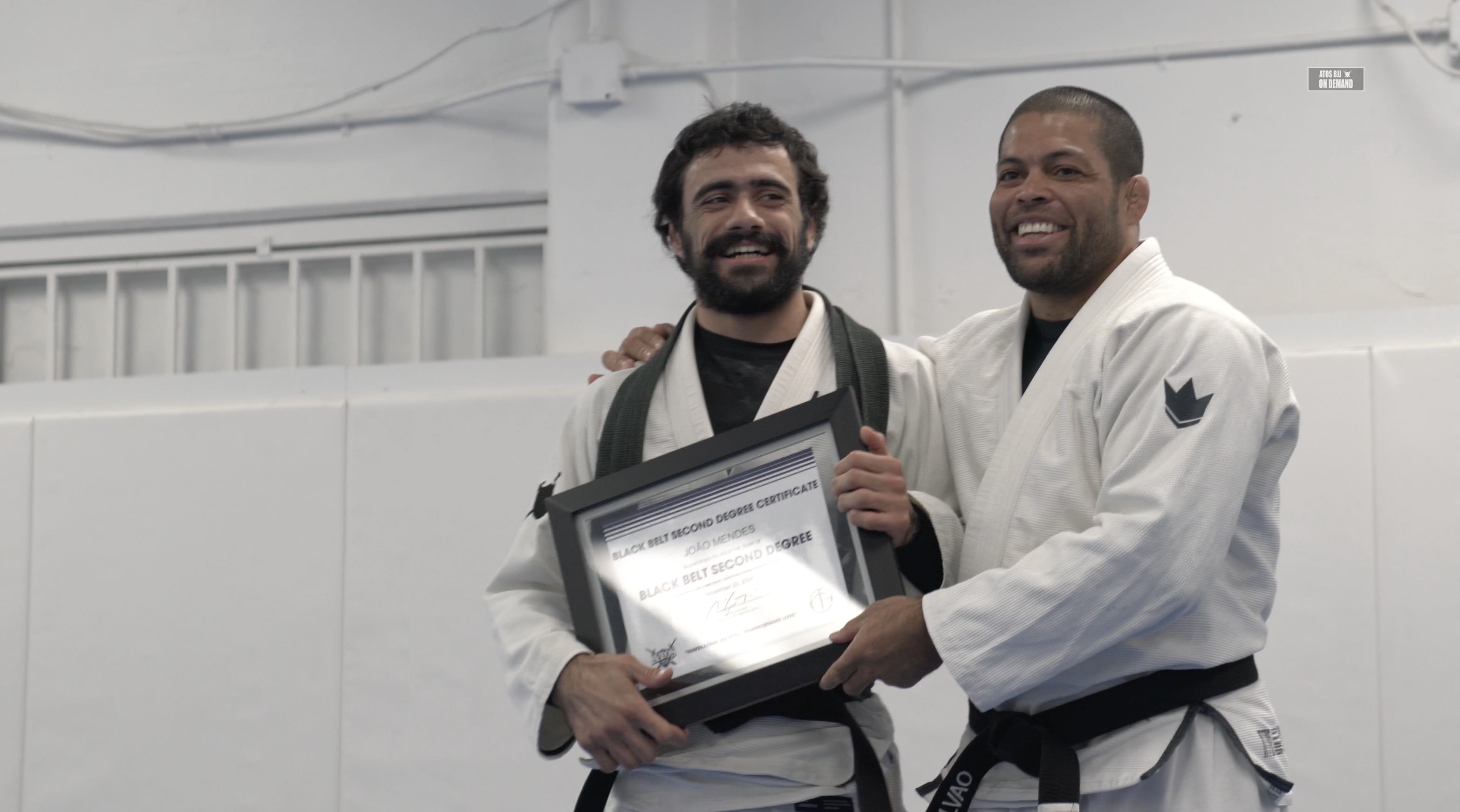 João Mendes Promoted To Black Belt 2nd Degree
