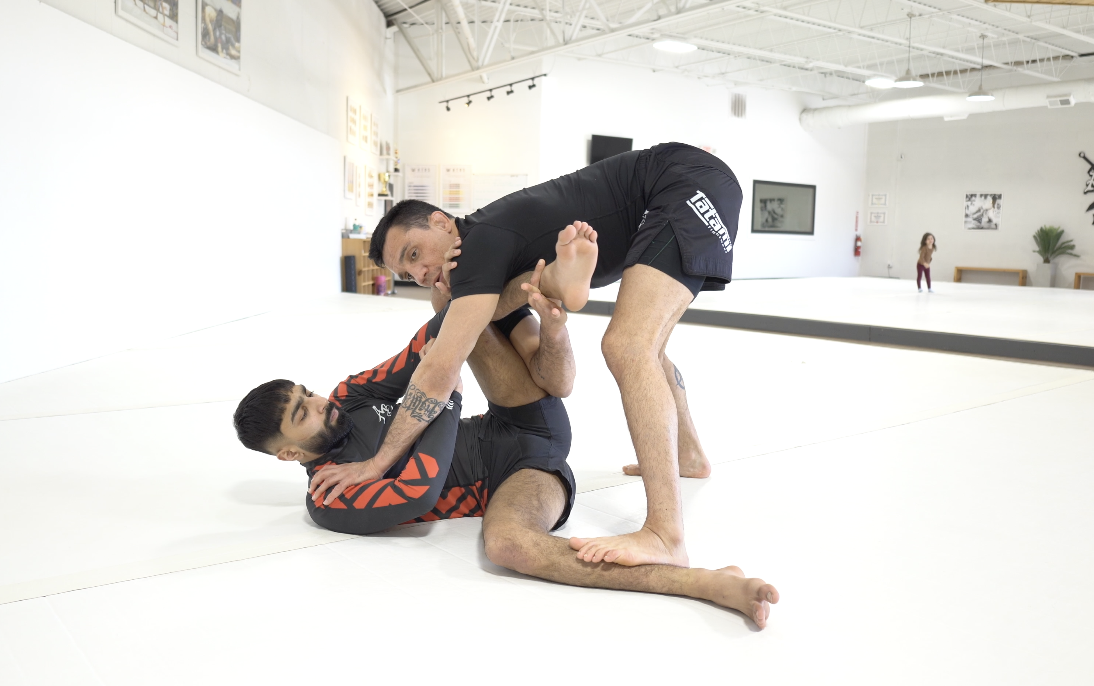 Leg Drag Pass From Leg Pin