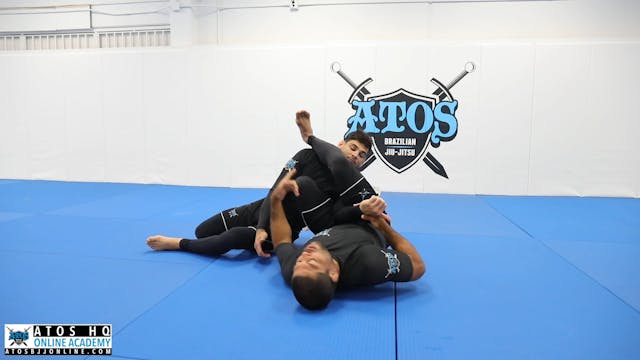 The Chin Frame Escape to Omoplata