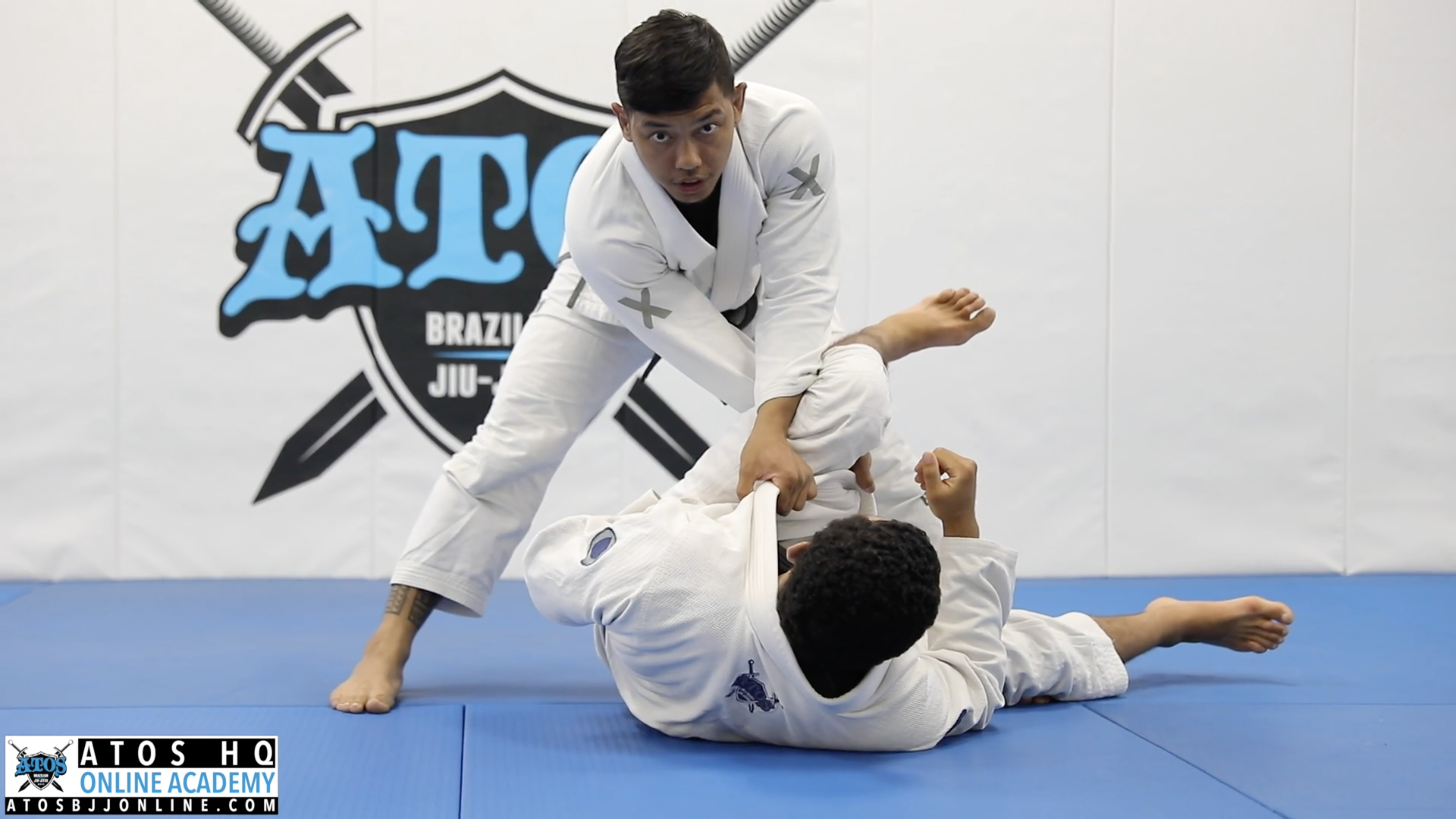 "Taking A Ride" Back Take Using Leg Drag System From Spider Lasso Guard ...