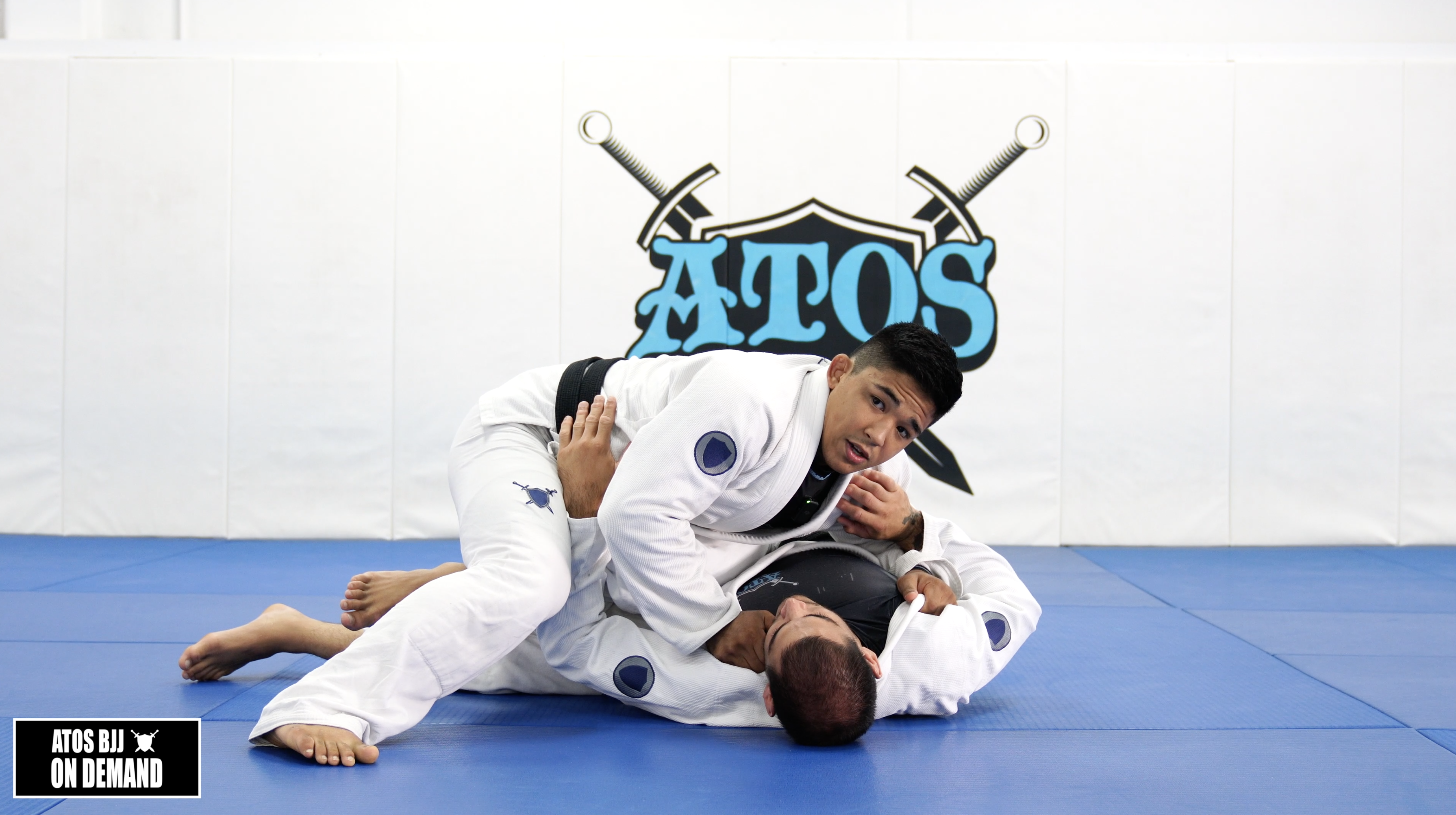 Side Smash Leg Drag From Open Guard