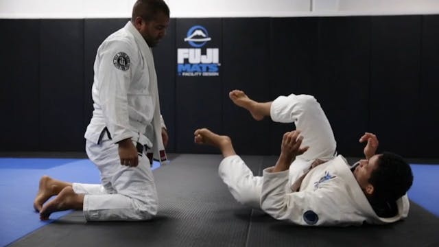 Sweeping From the Deep Half Guard