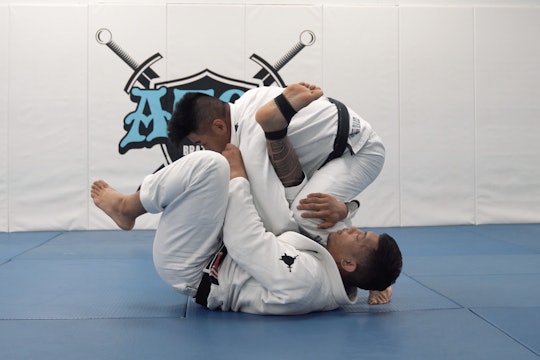 X Guard Entry From Collar Sleeve With Triangle Omoplata Finish | Part 2