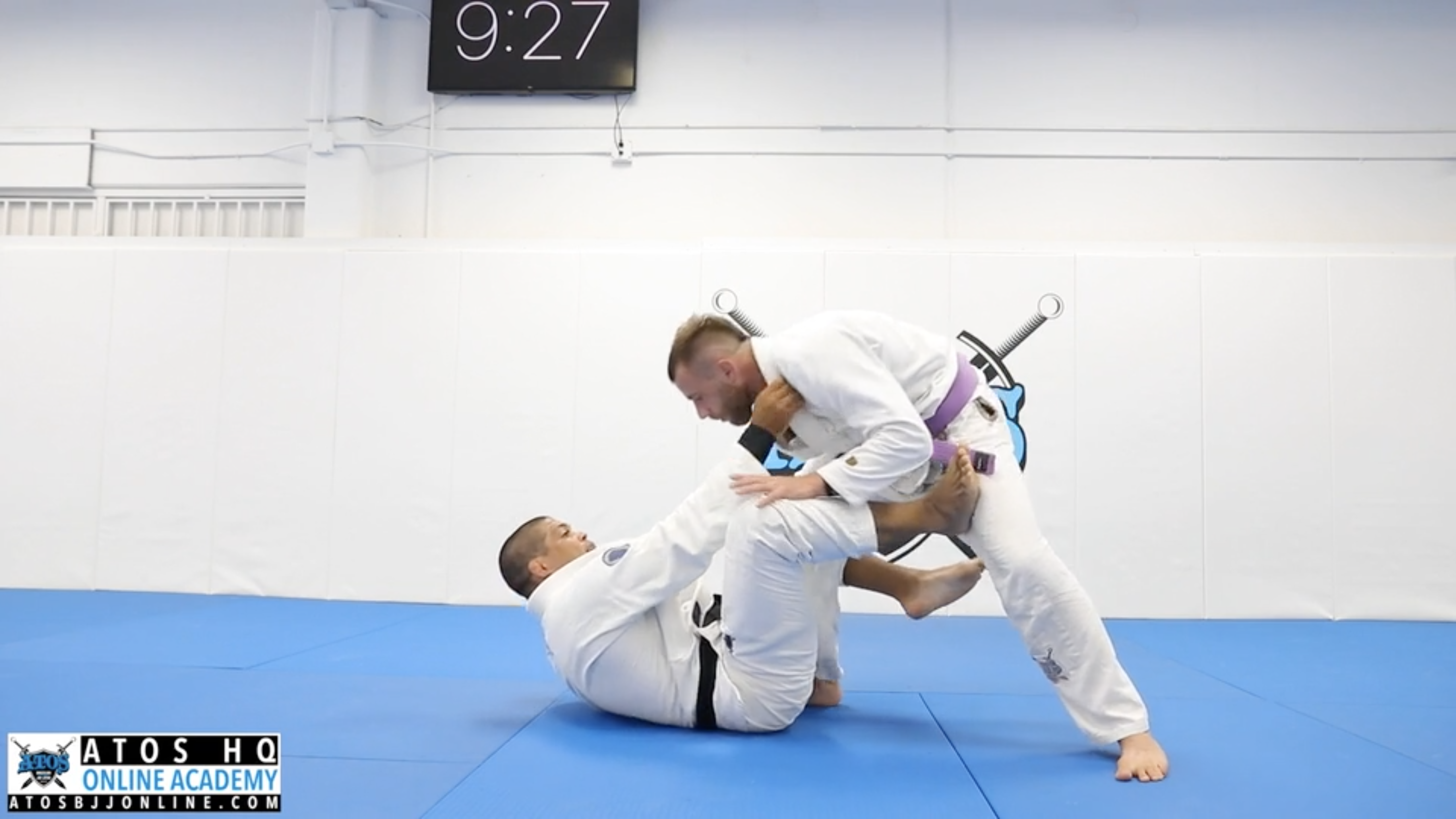 Modified X Guard Sweep From Shin to Shin