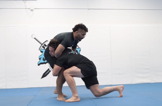 Defending Double Leg with Front Head ...