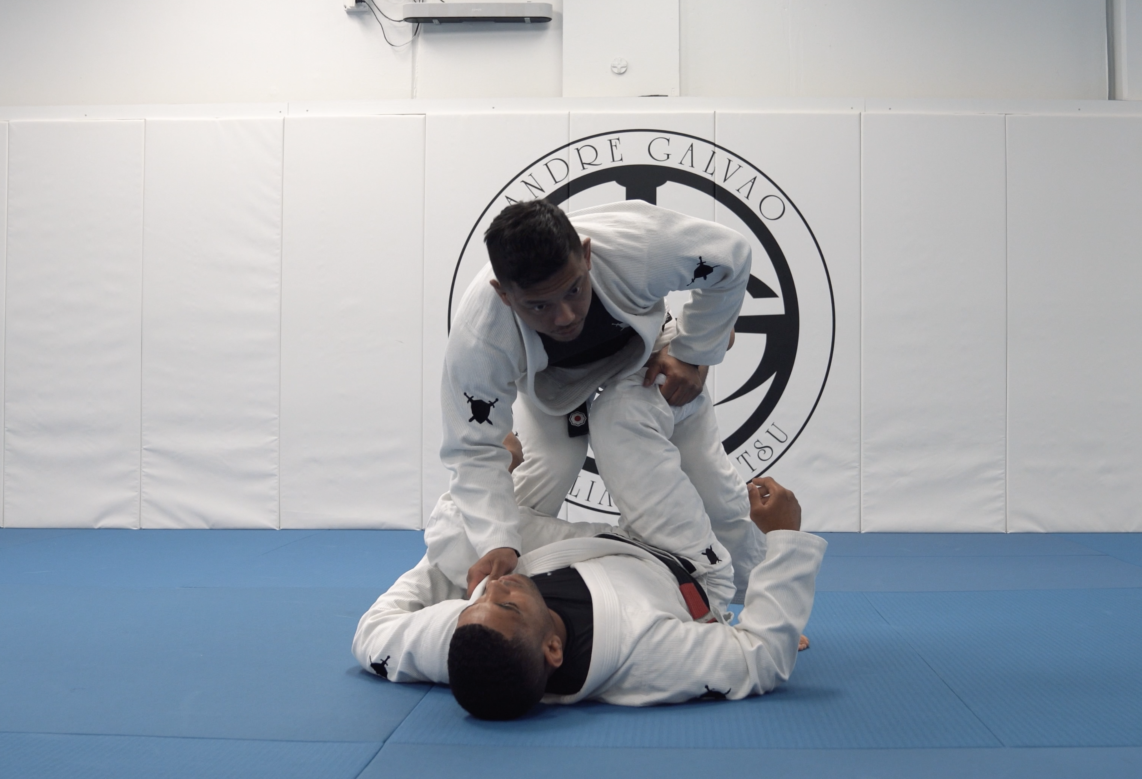 Forcing Knee Shield From Half Guard