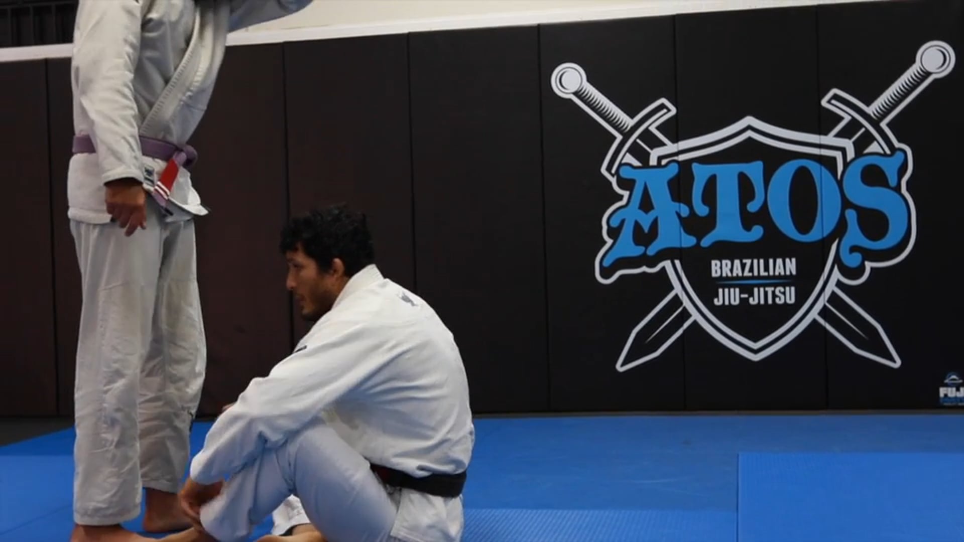 Sit Up Guard to Single Leg Coming Up to the Back