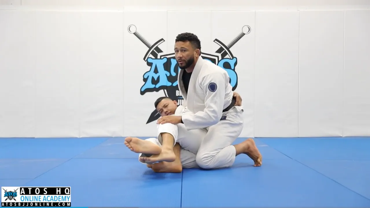Passing Reverse Half Guard - Dominique Bell - Atos BJJ OnDemand