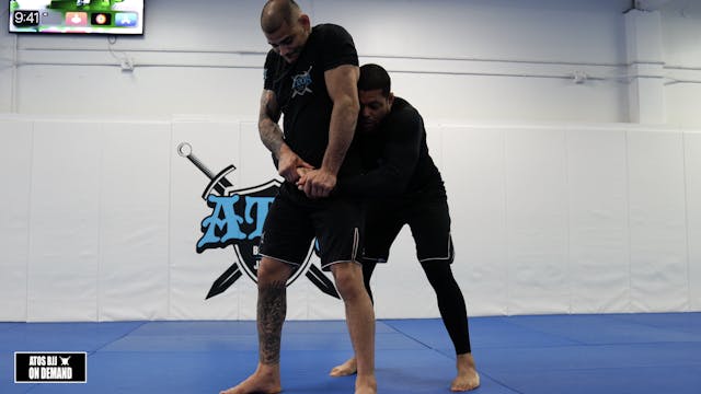 Foot Sweep from Body Lock