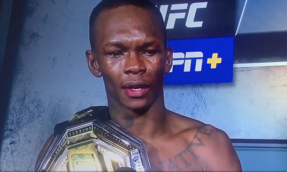 UFC Champ Adesanya Talks About Training at Atos HQ Before His Last Title Defense