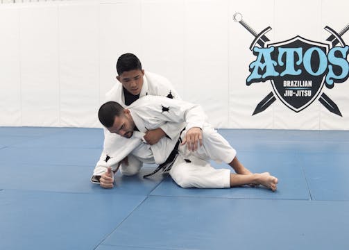 Attacking the Back From Front Head Lock