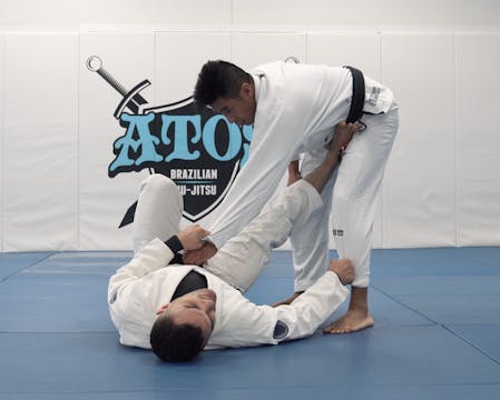 Pant & Sleeve Grip to Omoplata Attack...