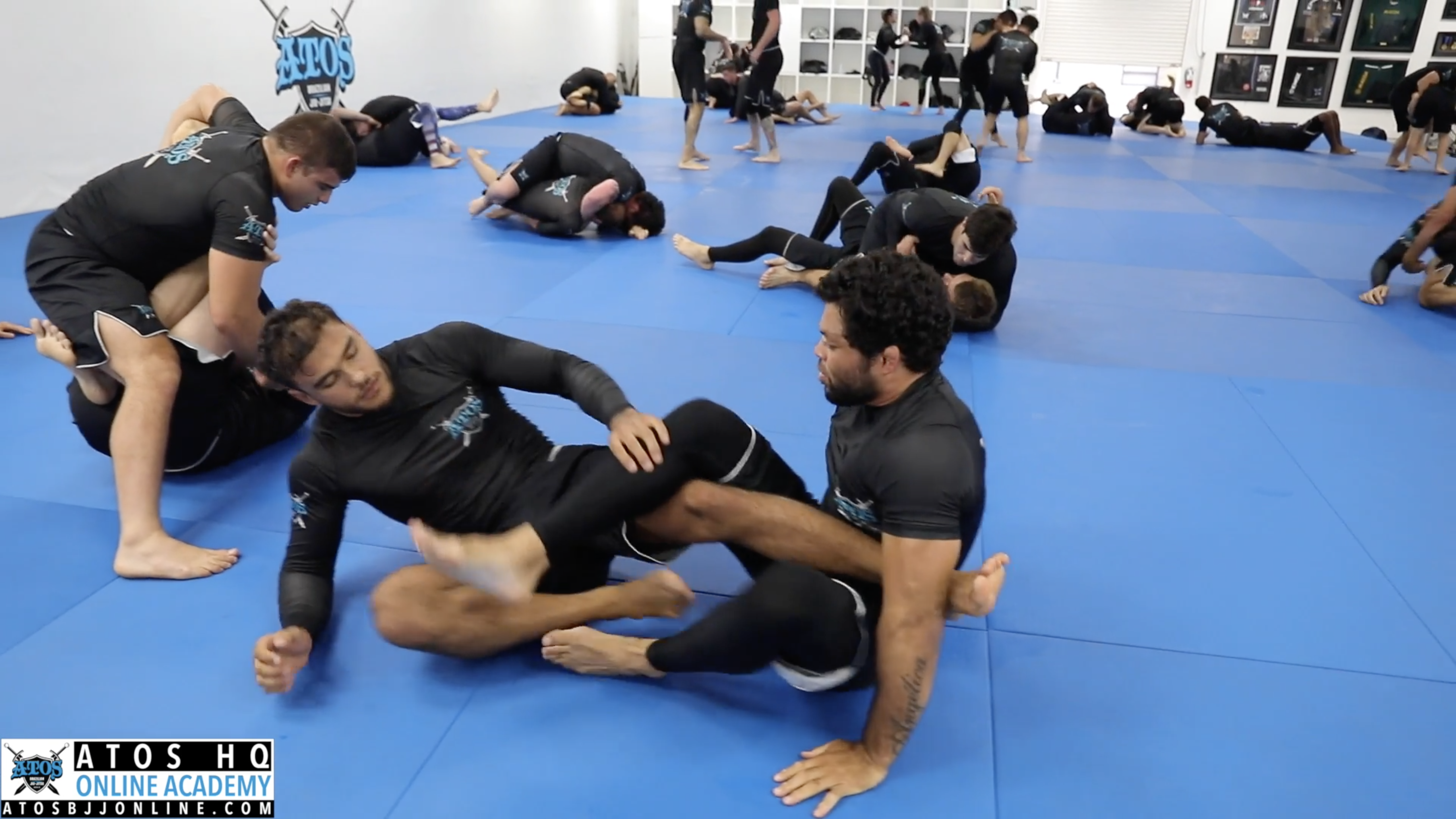 Flow Roll Between ADCC Champions Andre Galvao & Kaynan Duarte 