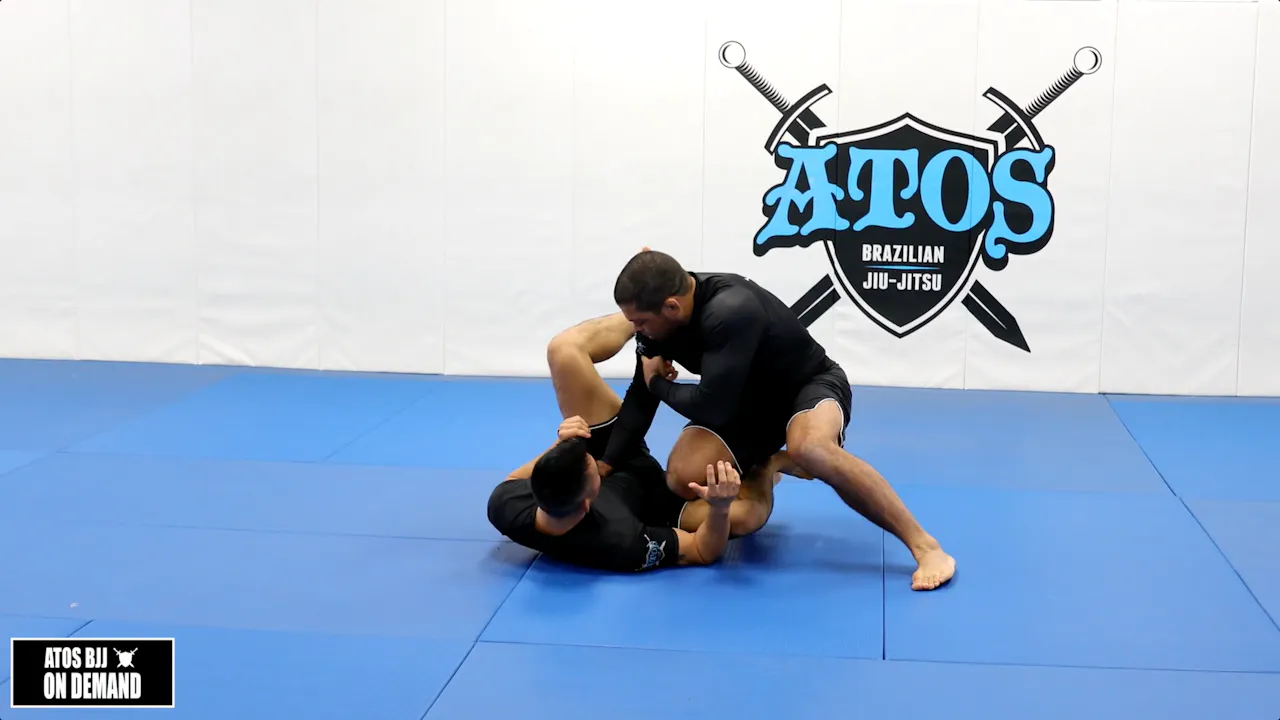 Drill Knee Cut to Leg Drag - Andre Galvao - Atos BJJ OnDemand