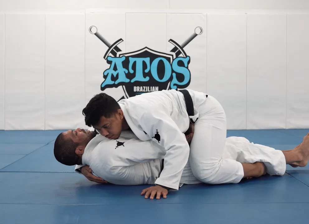 Mount Escape to Ankle Lock Attacks | Part 1 - Andre Galvao - Atos BJJ ...