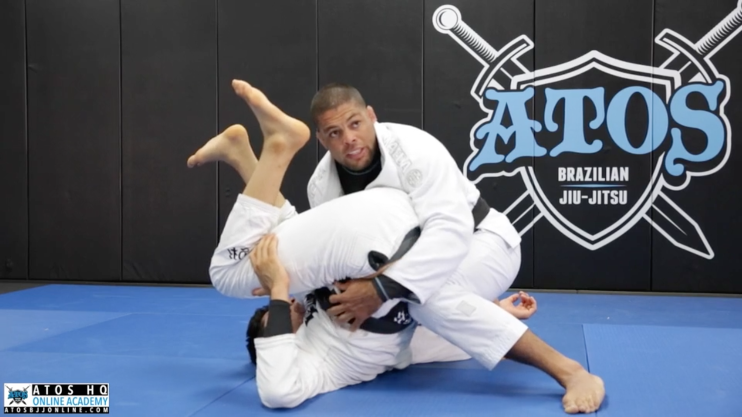 De La Riva Guard Pass Using a Stack Pass Variation