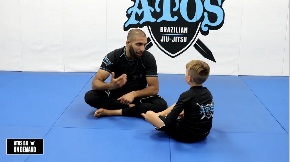 Kimura from Closed Guard Kids Class No-Gi