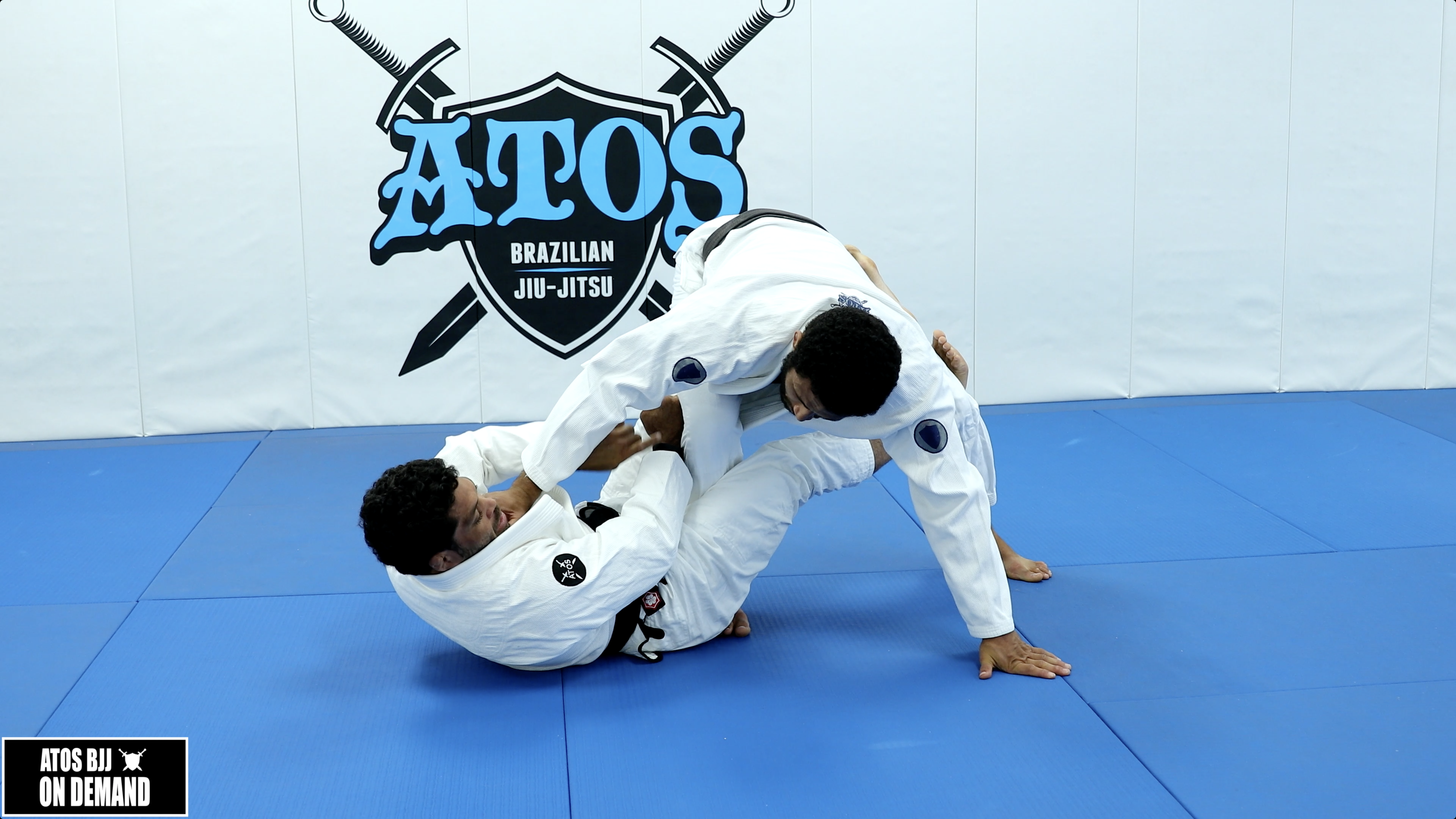 Deep De La Riva X Using Grip from Single Leg