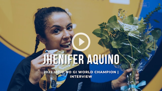 Jhenifer Aquino Interview: No Gi World Champion in Her Rookie Year 🥇