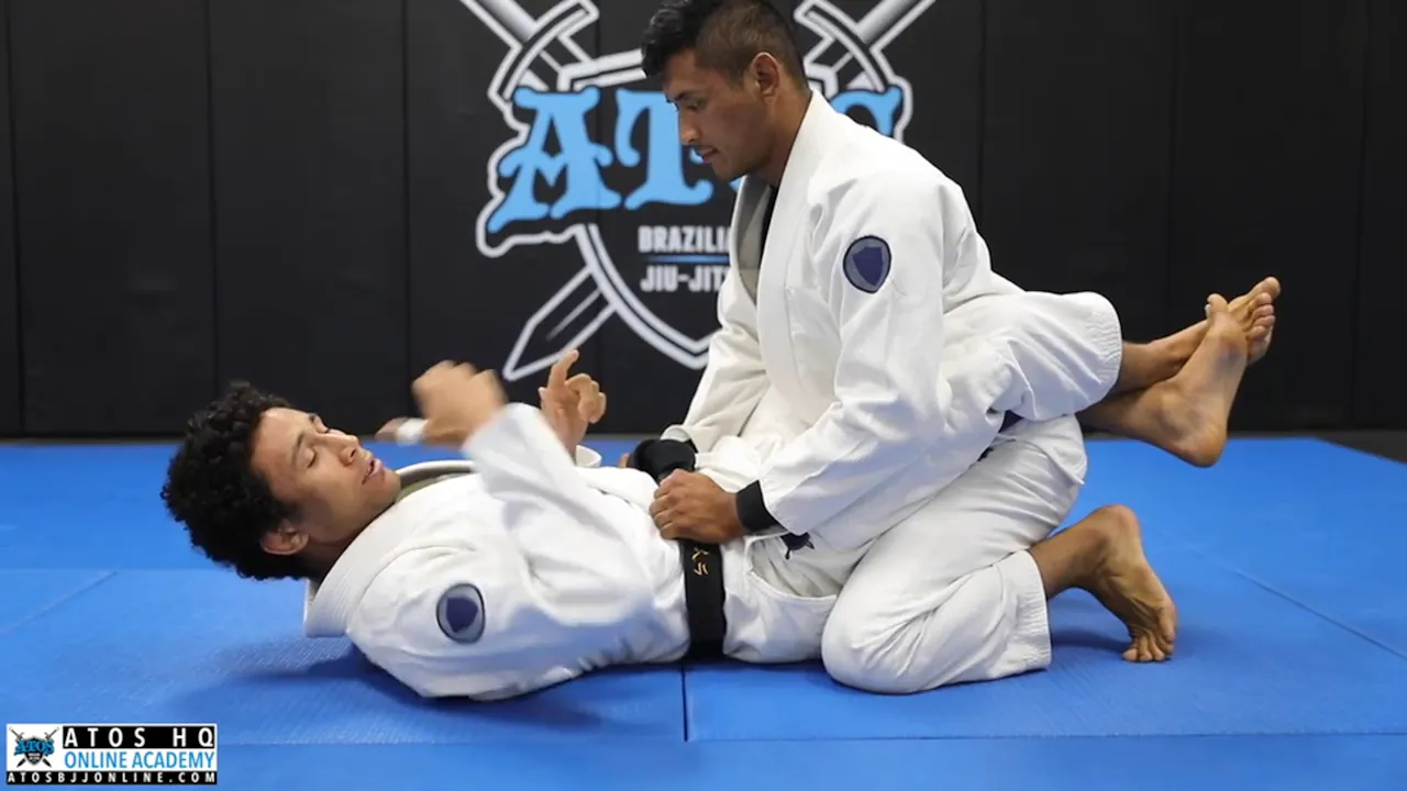 Sweep From Closed Guard - Dominique Bell - Atos BJJ OnDemand