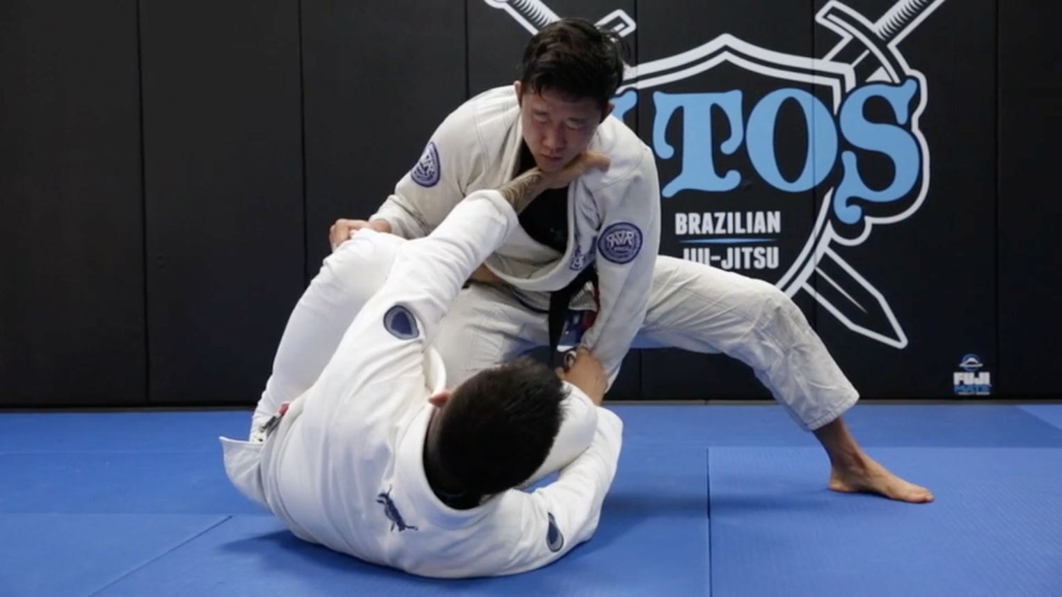 Kiss of the Dragon from Reverse De La Riva + Crab Ride Back Take