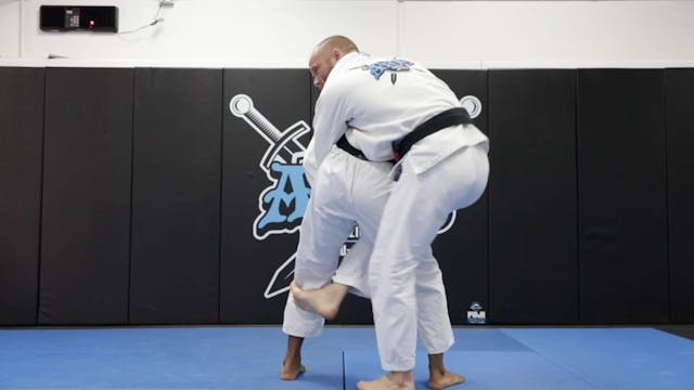 Snap Down Single Leg Takedown + Side ...