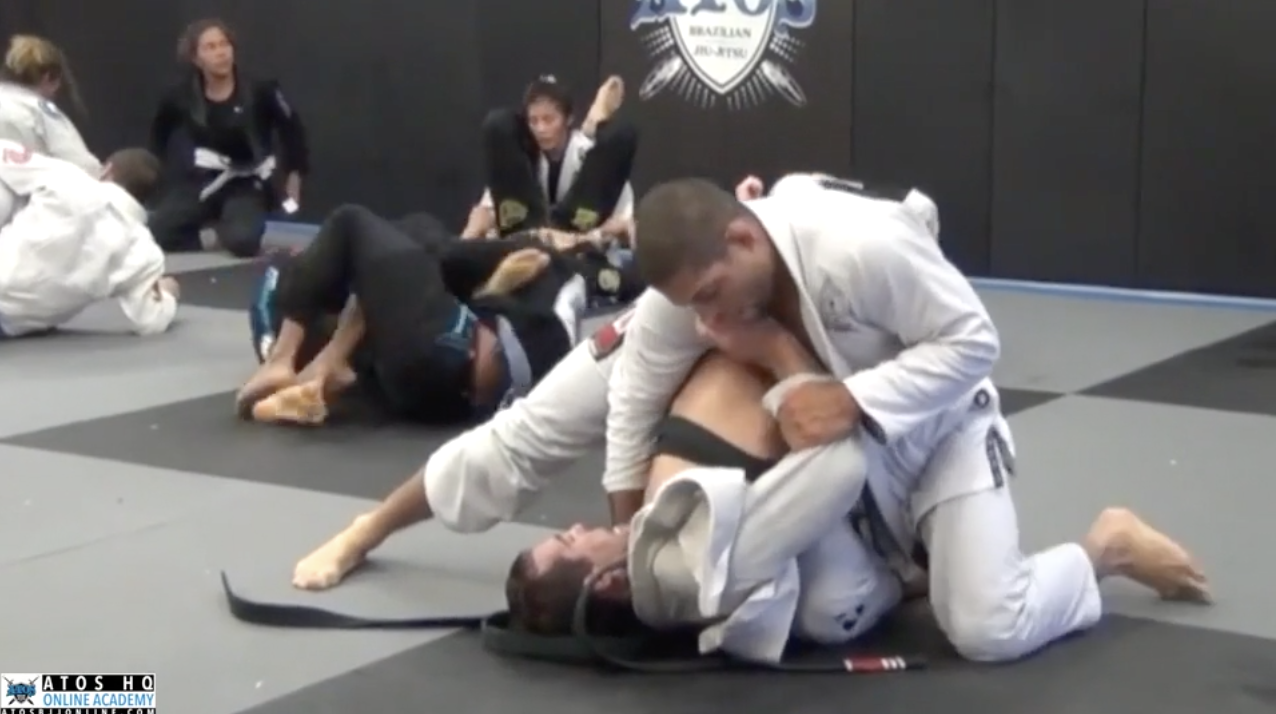 Sparring: Andre Galvao vs Pulga (black)