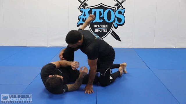 Surprise Back Take from Over Under Pass